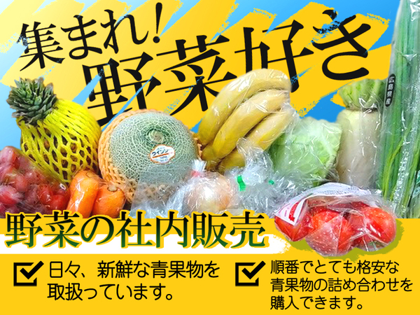 青果物の袋詰め・仕分け業務＜日勤＞（株式会社グリーンプロセス）